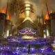 Destiny 2 raid boss Emperor Calus sits in his throne room aboard the Leviathan.
